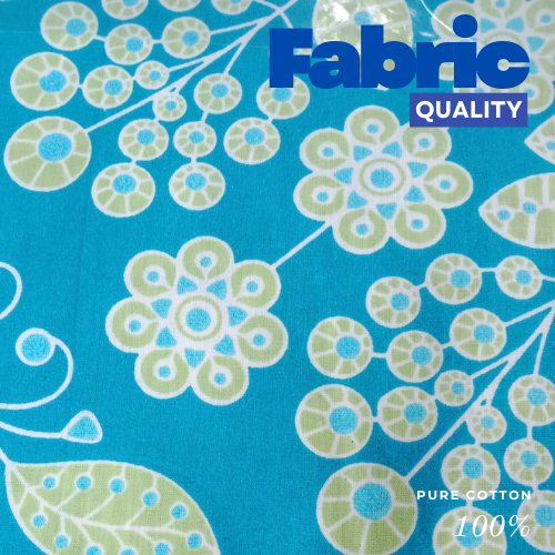 Cool Mint Twill Cotton King Size Bedsheet Set