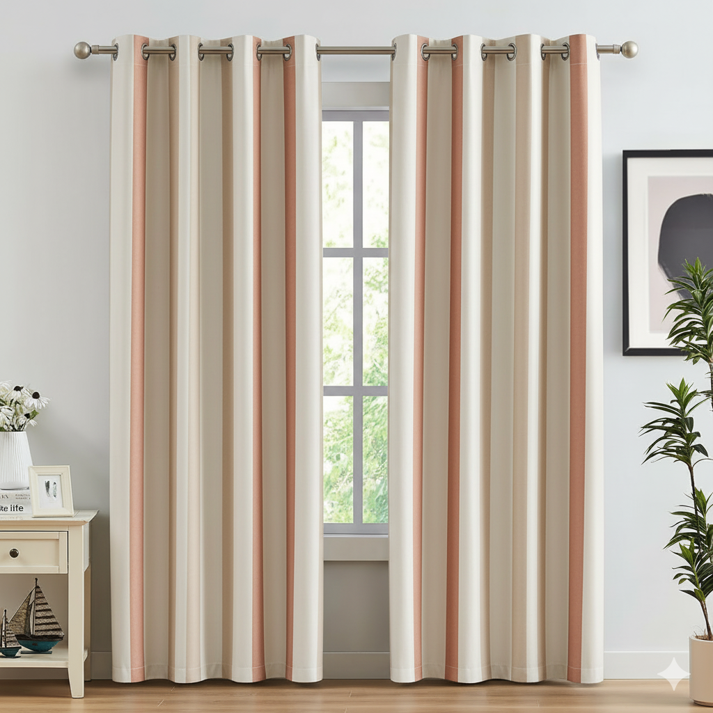 Coastal Cotton Curtain