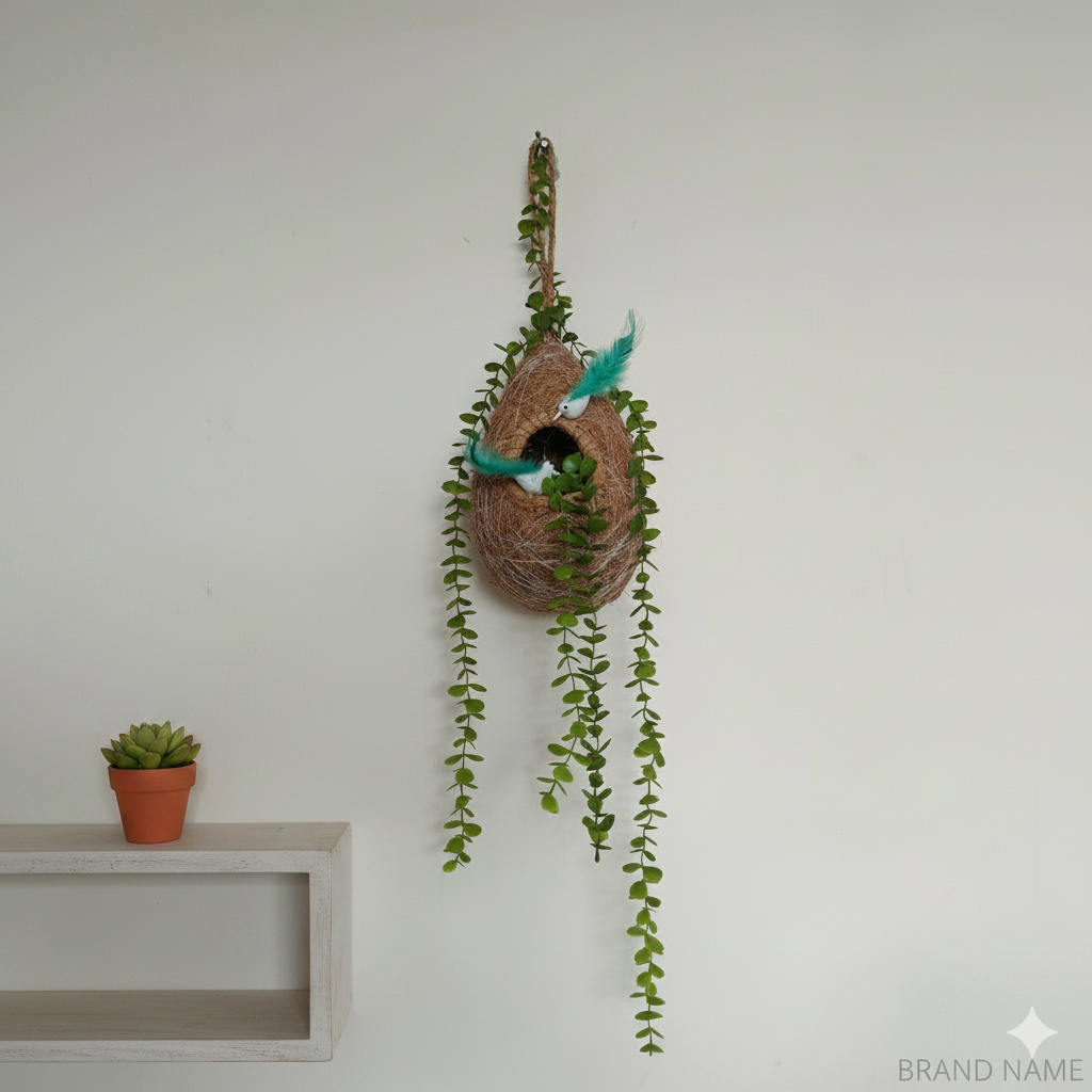 HandMade Babui Nest With Plant