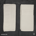 2 Pcs Luxury Cotton Bath Towel Combo Set
