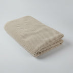 Beige Popcon Luxury Bath Sheet
