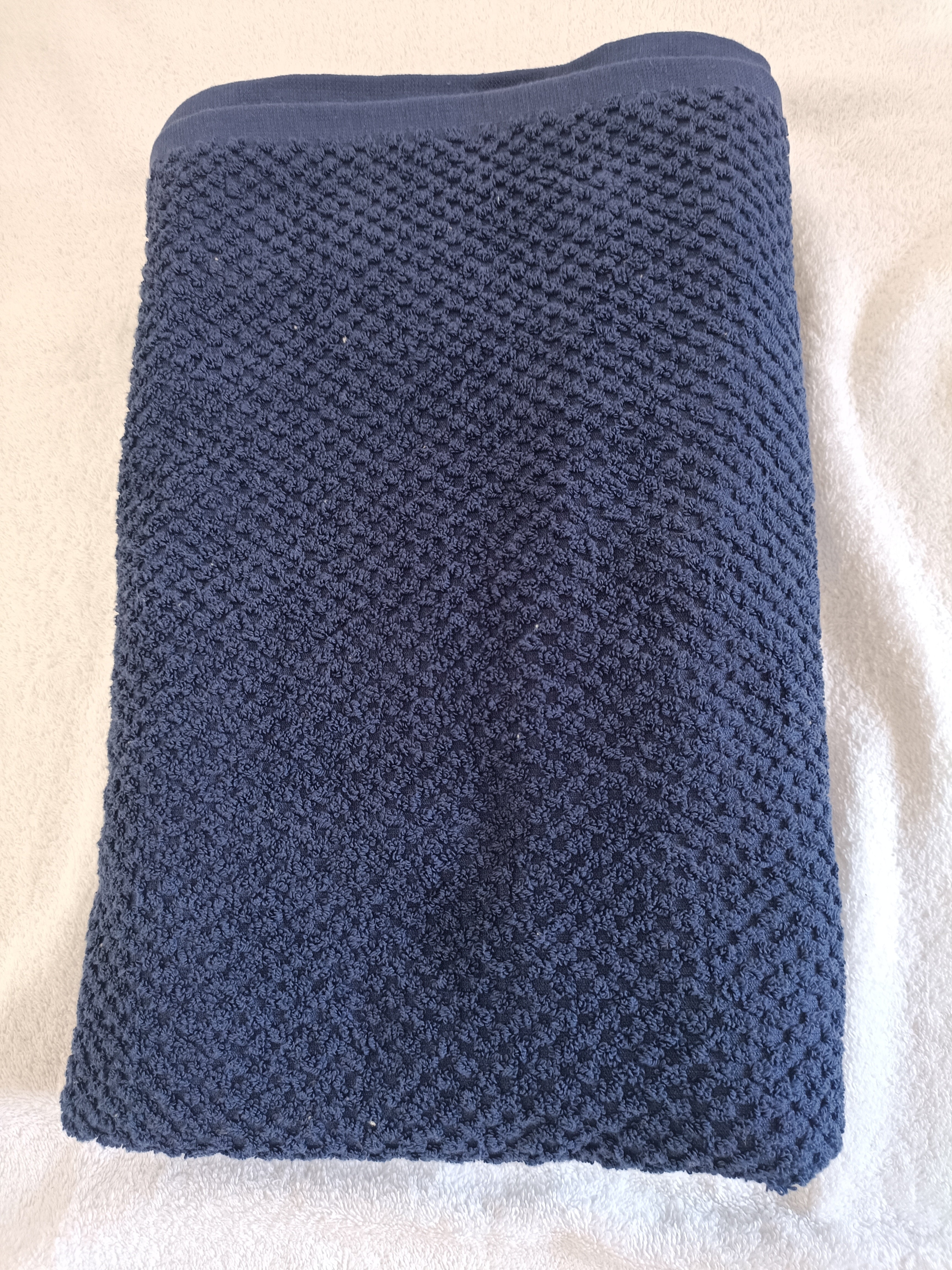 Deep Navy Blue Luxury Bath Sheet (40 X 60 Inch)