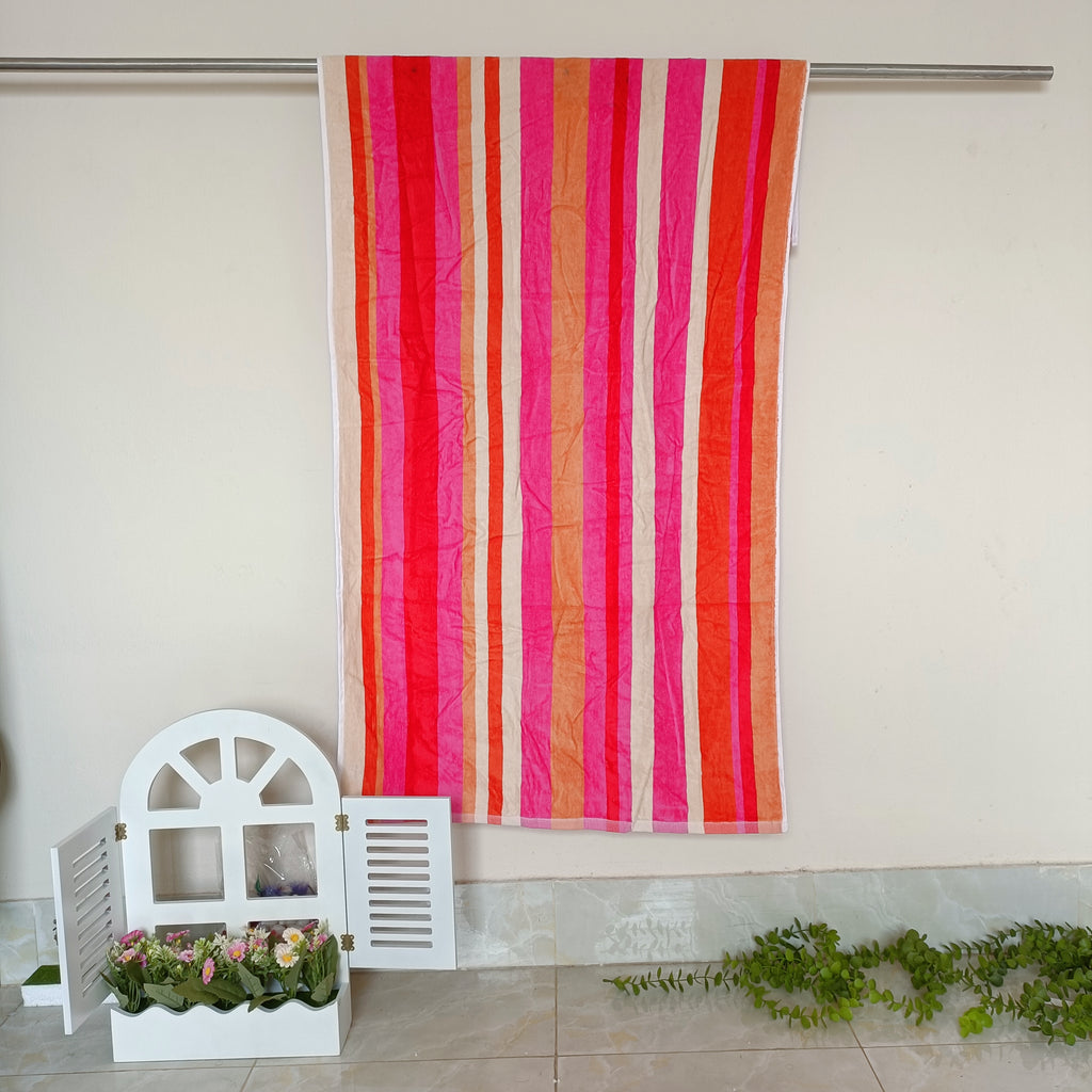 Assorted color Premium Bath Towel (27 X 54 Inch)