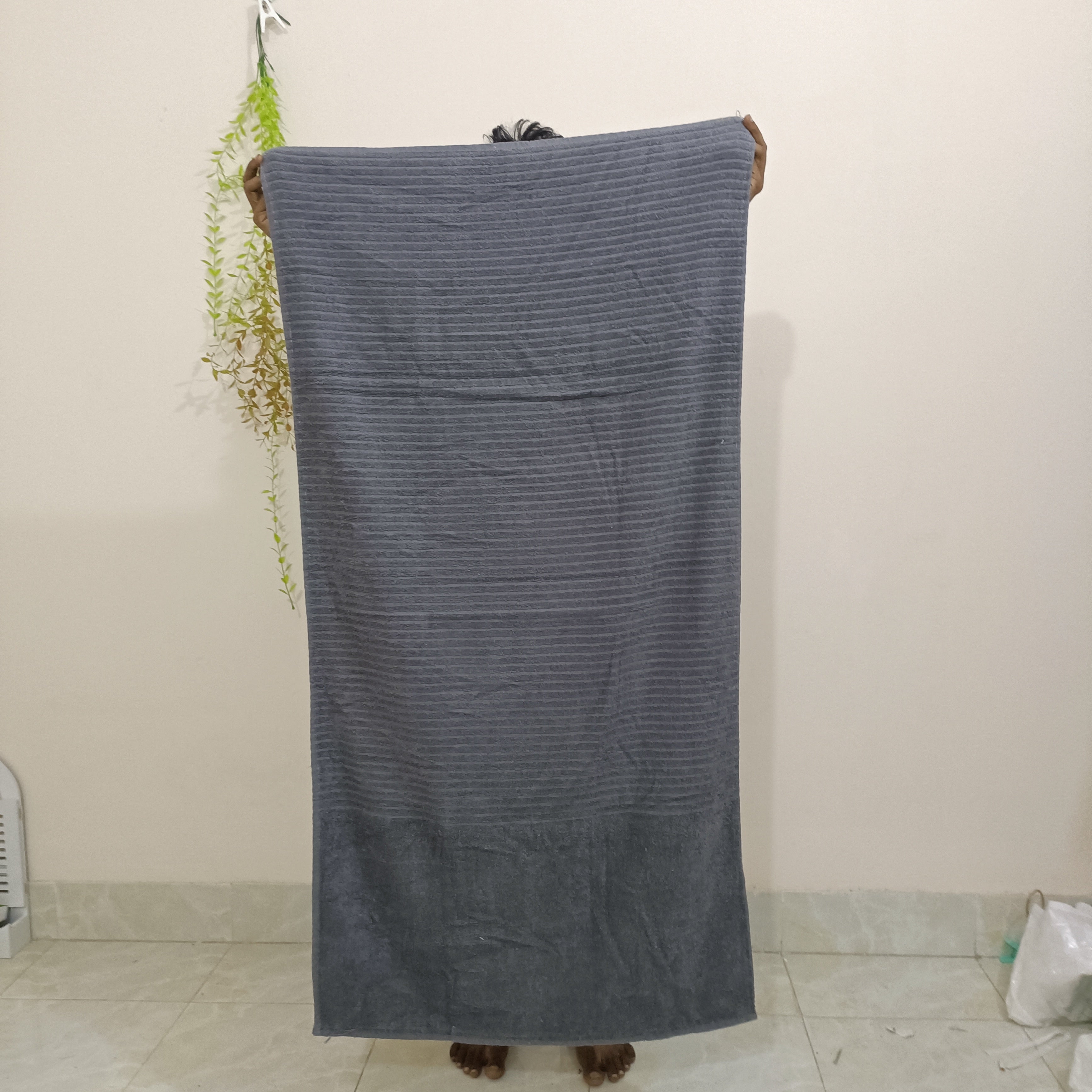 Midnight Ash Premuim Bath Towel (27 X 54 Inch)