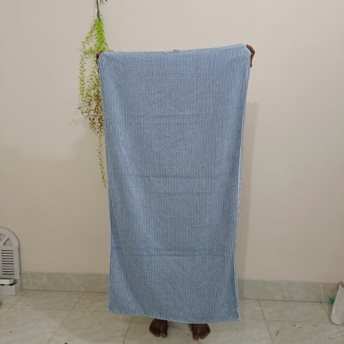 Classic Micro-Stripe Premuim Bath Towel (27 X 54 Inch)