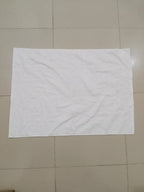 Soft Cotton White Door Mat (30 X 20 Inch)
