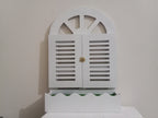 Decorative Wooden Window Plant