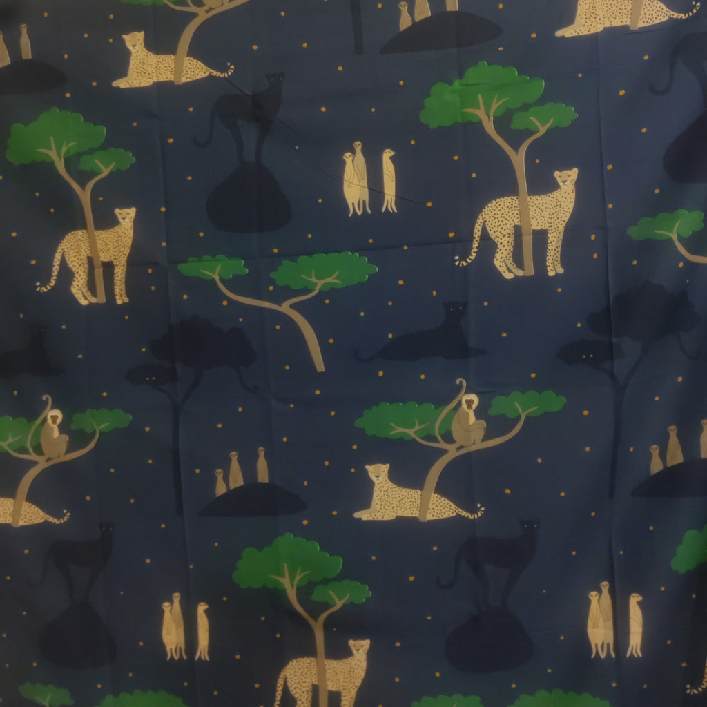Midnight Safari Export Luxury Bedsheet Set