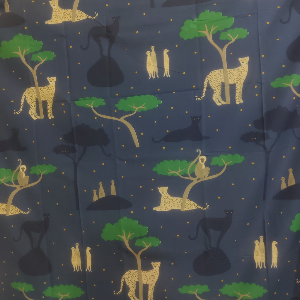 Midnight Safari Export Luxury Bedsheet Set