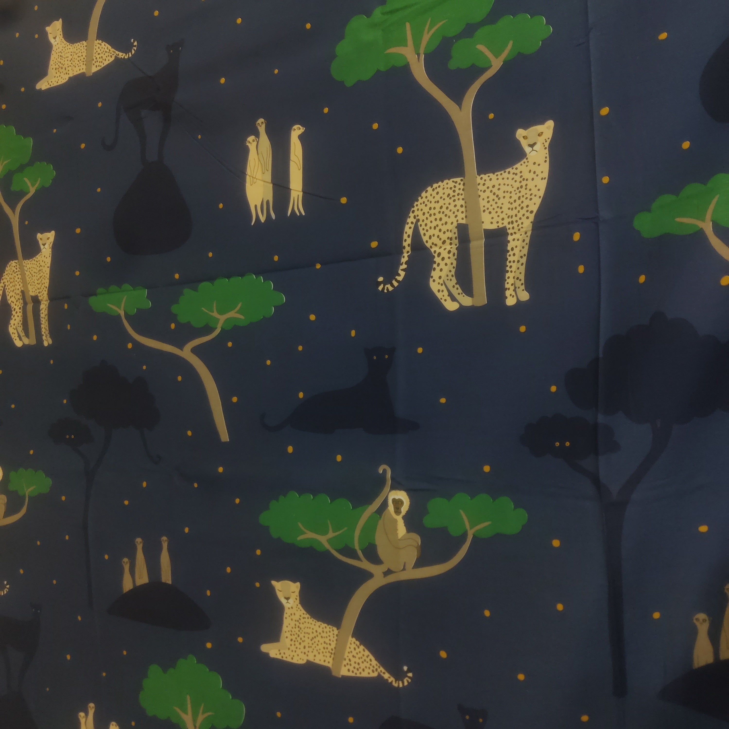 Midnight Safari Export Luxury Bedsheet Set