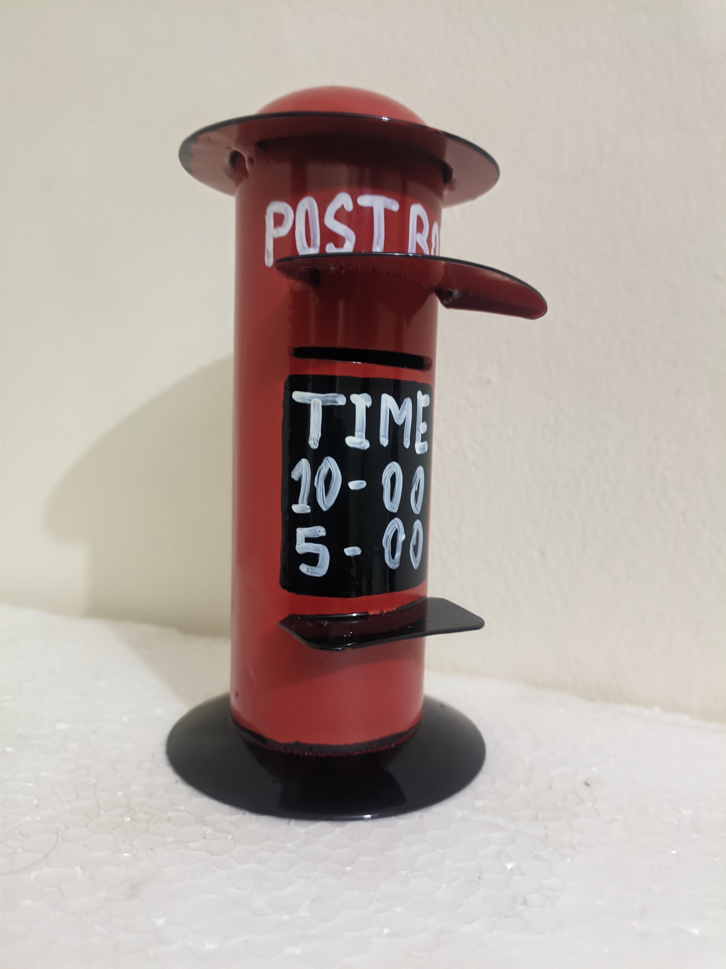 Metal Hand Printed Mailbox