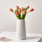 Decorative 4 PCS Flowers Vase Combo Set With Flowers