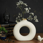 Decorative 3 PCS Flowers Vase With Flowers