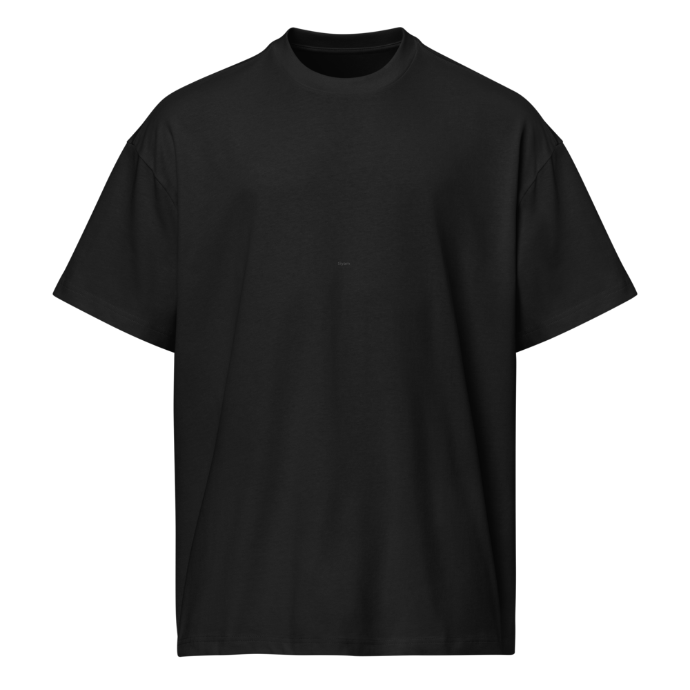 Mens Premium Blank T-shirt - Black Color