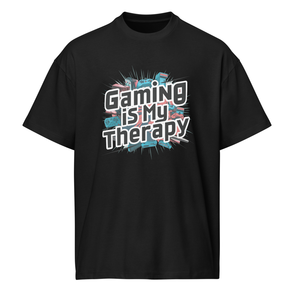 Gaming Therapy Drop Shoulder T-shirt