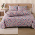 Pixel Floral Export Quality Bedsheet & Pillow Set