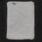 White Luxury Cotton Bath Towel (35 X 60 Inch)